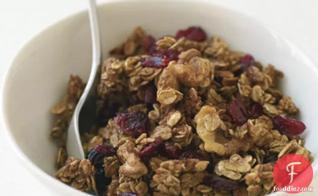 Maple-walnut Granola With Dried Cranberries