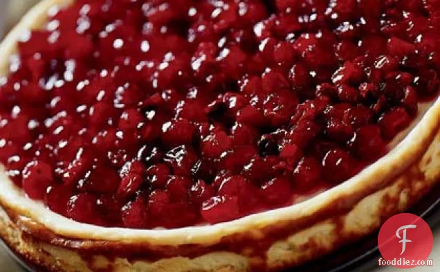 Cranberry Crown Cheesecake