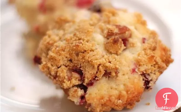 Jordan Marsh Cranberry Muffins With Pecan Streusel Topping