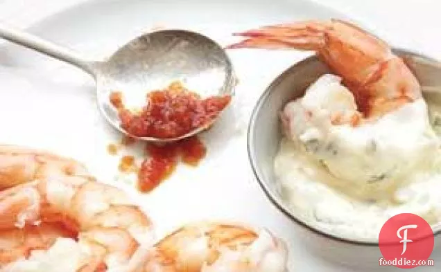 Shrimp With Tarragon Aïoli