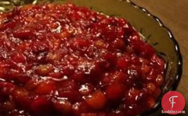 Cranberry Sauce With Apricots, Raisins, And Orange