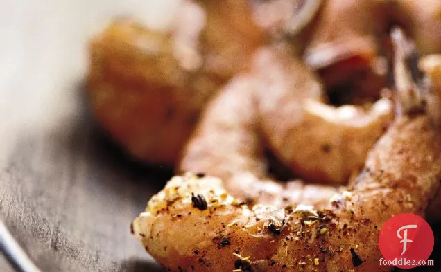 मसाला-कटा हुआ झींगा