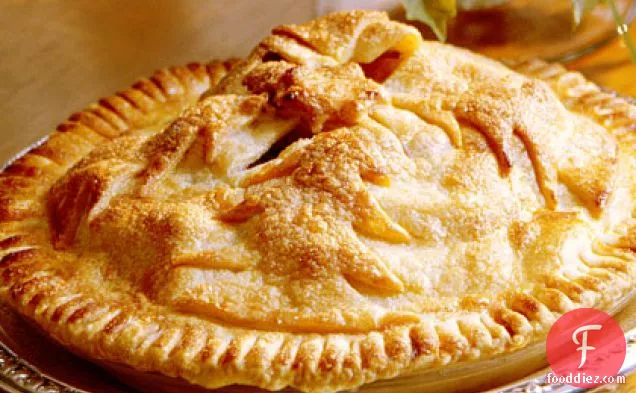 Cranberry-Apple-Raisin Pie