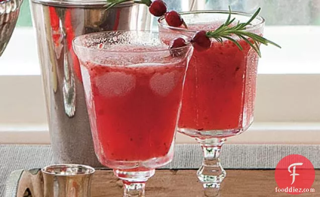 Frozen Cranberry-Moonshine Lemonade