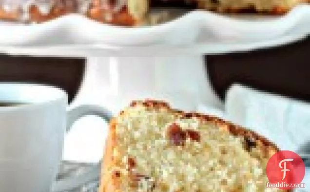 Eggnog Pound Cake With Crystal Rum Glaze