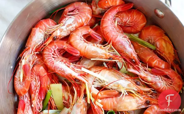 White Boiled Shrimp Recipe