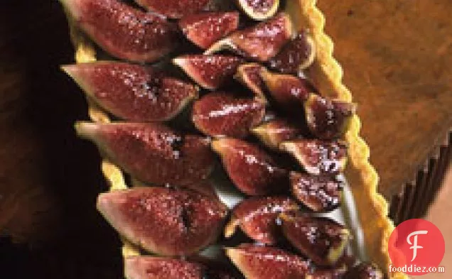 Fig Tart With Cream Cheese Filling