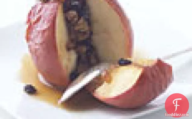 Baked Apples Stuffed With Dried Fruit And Pecans