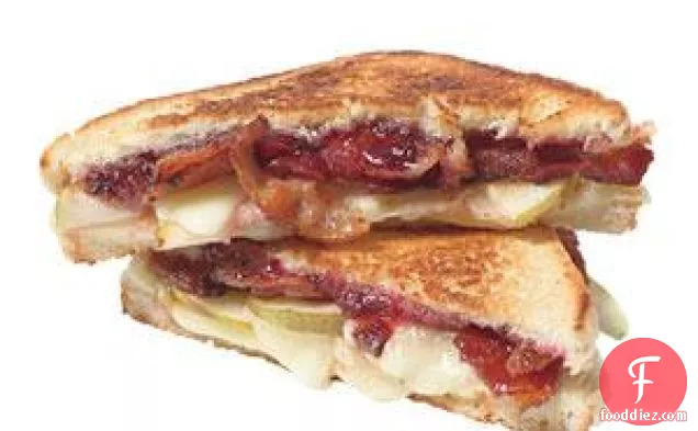 Pear And Bacon Grilled Cheese