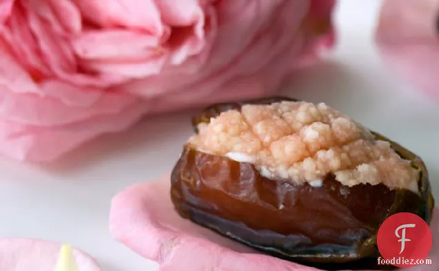 Moroccan Dates With Rose Syrup