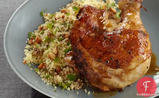 Moroccan Chicken with Minty Date Couscous