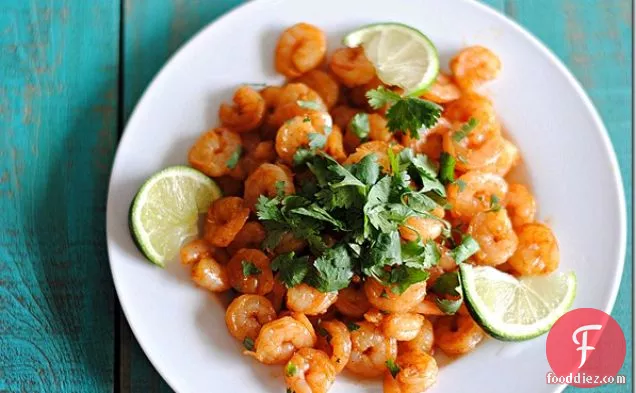 Spicy Shrimp With Cilantro And Lime