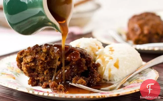 Sinless Sticky Toffee Pecan Pudding
