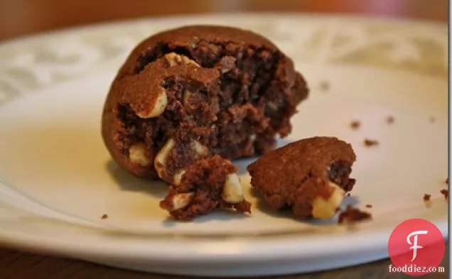 Double Chocolate Pb Crunch Cookies