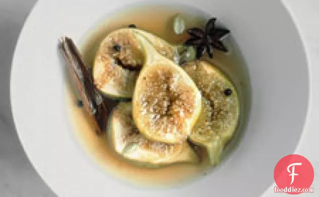 Spiced Poached Figs
