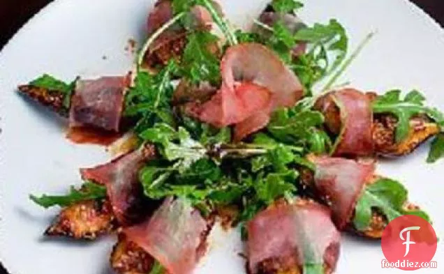 Fresh Figs With Prosciutto And Spiced Balsamic