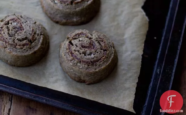 Figgy Buckwheat Scones And Fig Butter