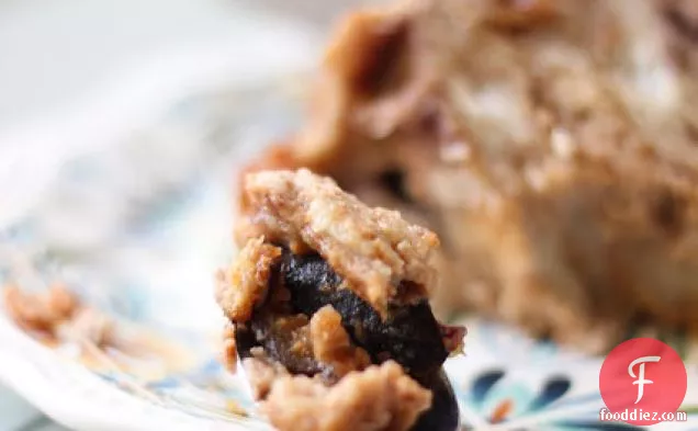 Bread Pudding With Smoked Figs