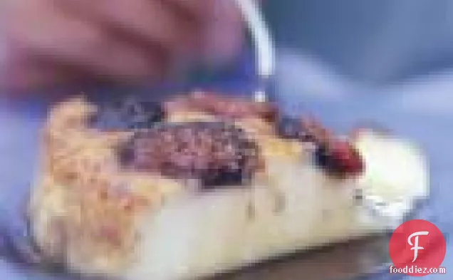 Flan With Fresh Figs