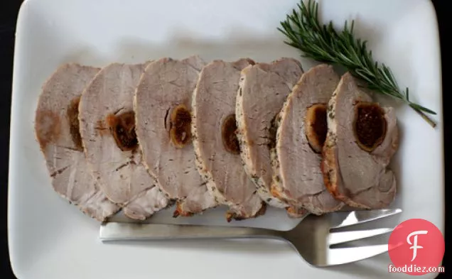 Pork Roast Stuffed With Figs