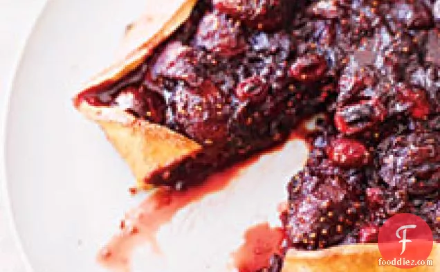 Cranberry-fig Quinoa Tart