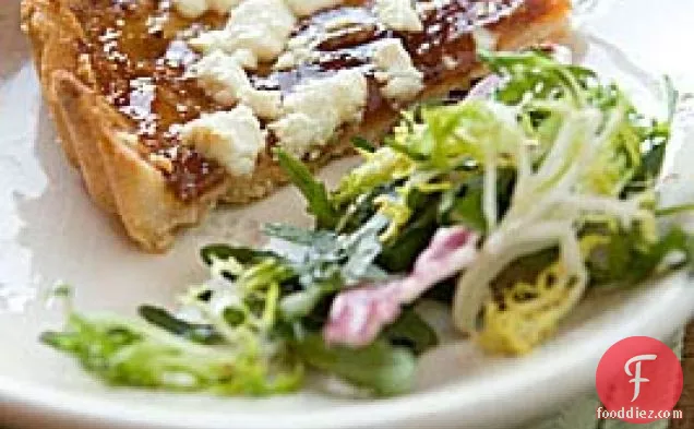 Savory Fig & Goat Cheese Tart