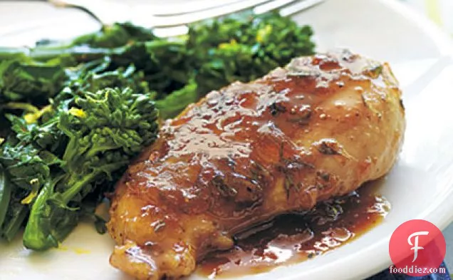 Rosemary-Fig Chicken with Port