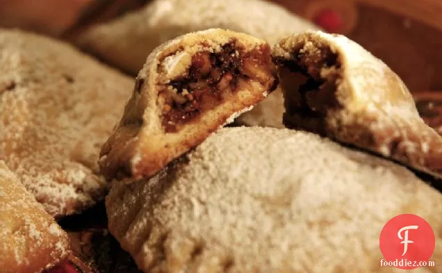Holiday Spice Pockets With Brandied Figs And Chocolate