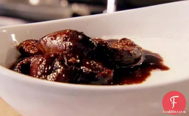 Panna Cotta with Roasted Figs and Balsamic