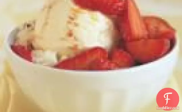 Strawberries With Giusti Balsamic Vinegar
