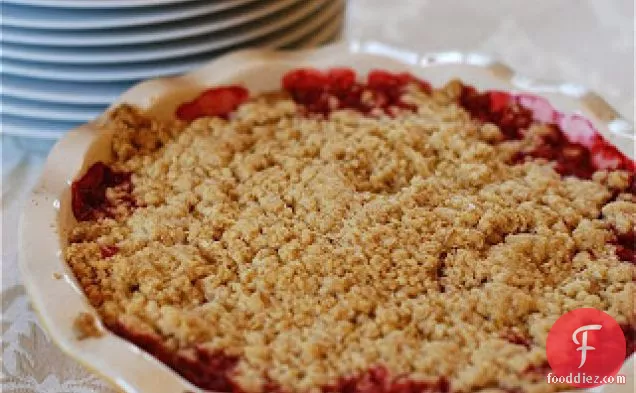 Strawberry-raspberry Cobbler