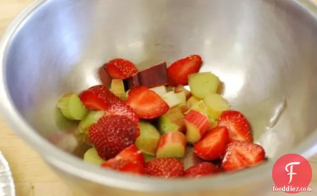 Strawberry-rhubarb Tarts