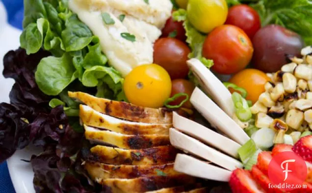 Grilled Chicken Salad With Strawberry Vinaigrette