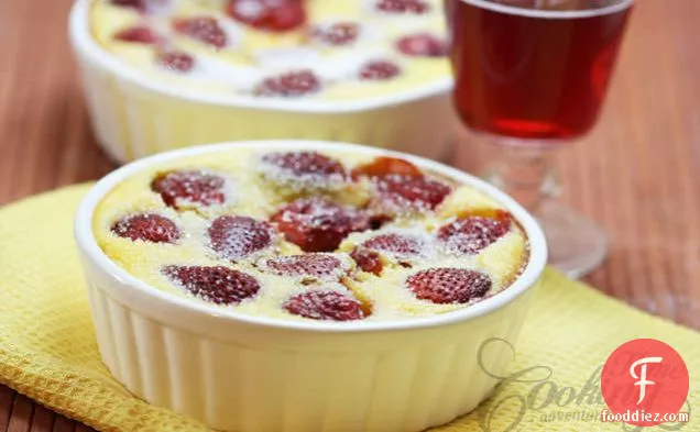 Strawberry Clafoutis