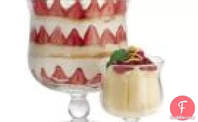Strawberry-mascarpone Trifle