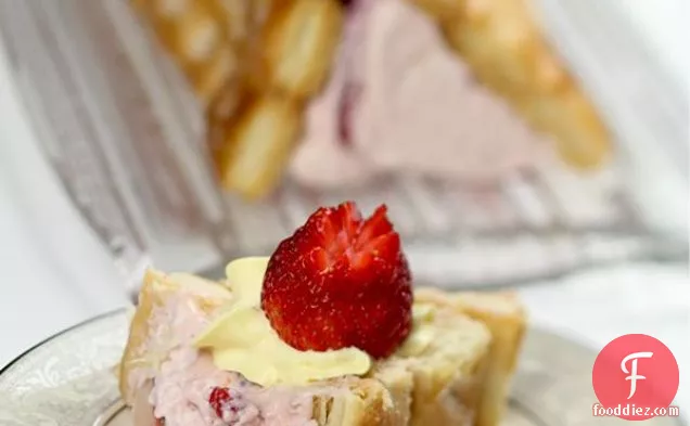 No Bake Strawberry Cheesecake Recipe (egg Free Dessert)