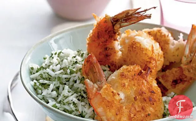 Coconut Shrimp with Fiery Mango Sauce