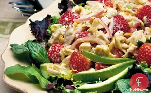 Chicken-and-Strawberry Salad