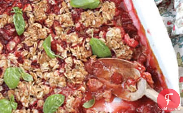 Strawberry-rhubarb Crisp