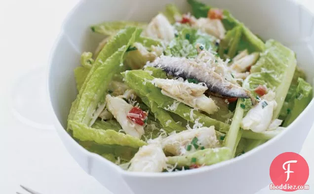Crab Salad with Caesar Vinaigrette