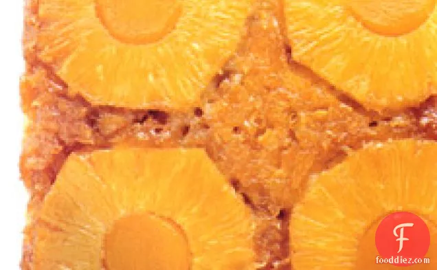 Pineapple-mango Upside-down Cake
