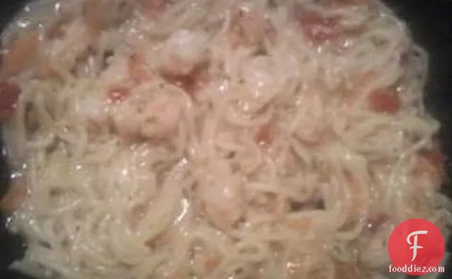 Herbs & Shrimp With Skinny Pasta