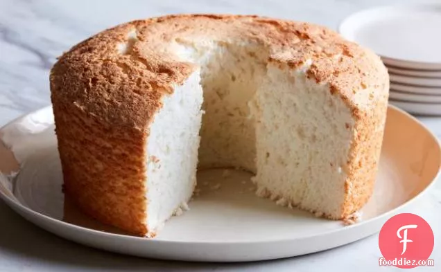 Lemon Angel Food Cake