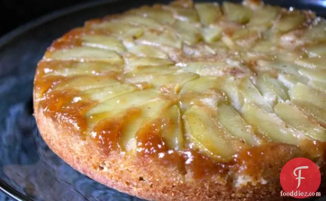 Upside Down Apple Cake Recipe