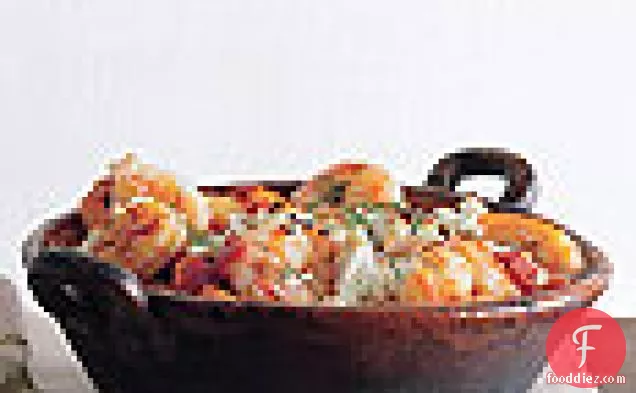 Greek-Spiced Baked Shrimp