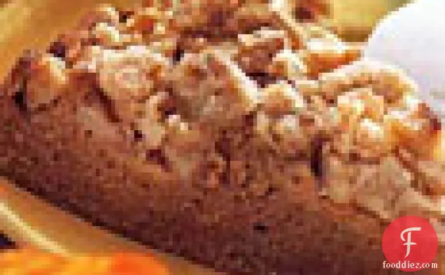 Pumpkin-Apple Streusel Cake