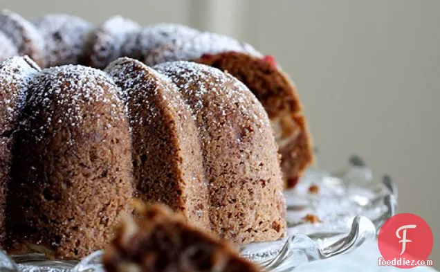 All Purpose Holiday Cake Or Apple Cranberry Bourbon Cake