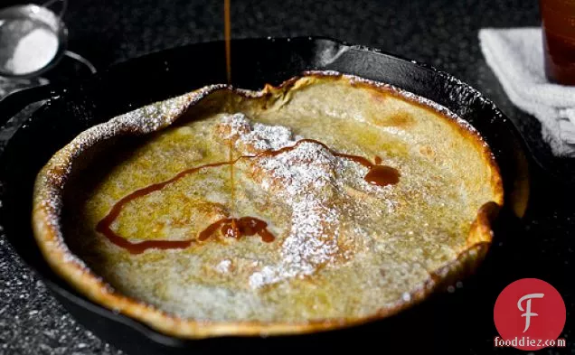 Buckwheat Baby With Salted Caramel Syrup