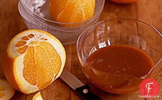 Oranges With Caramel Sauce