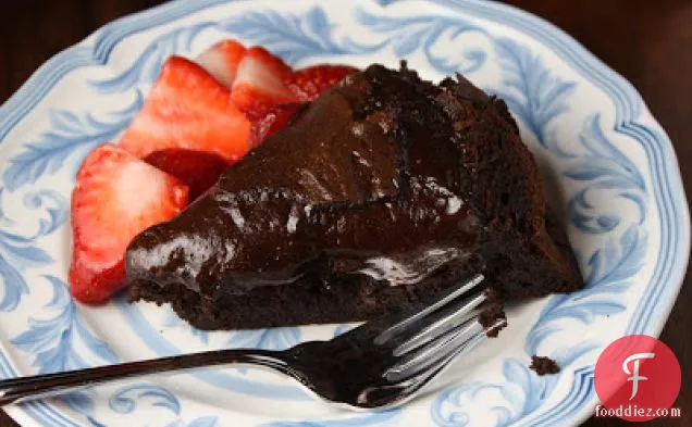Double-baked Chocolate Cake